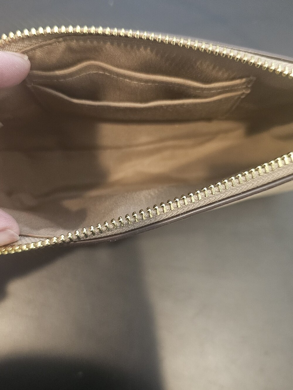 Coach Signature Mini Shoulder Bag in Light Beige - Picture 4 of 8